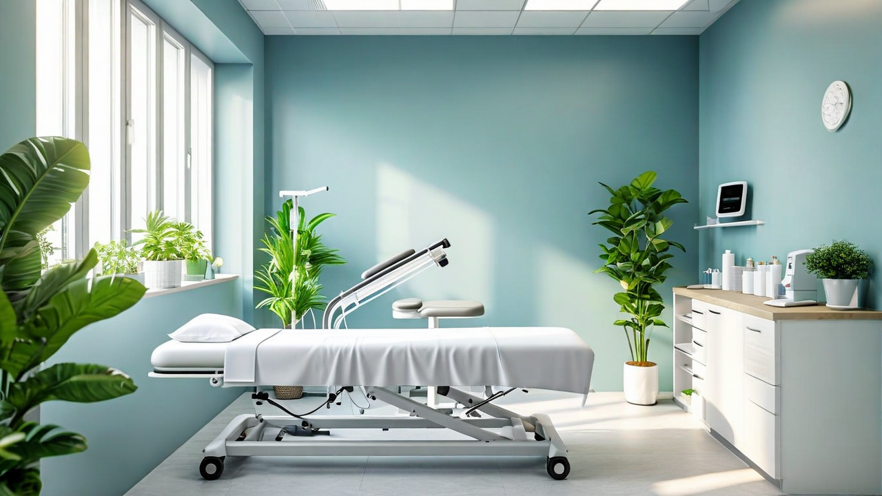 Modern physiotherapy clinic